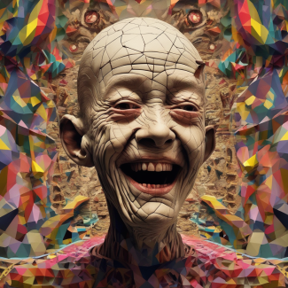 A perfect life with a beautiful physique and a perfect composition of new and strange materials.